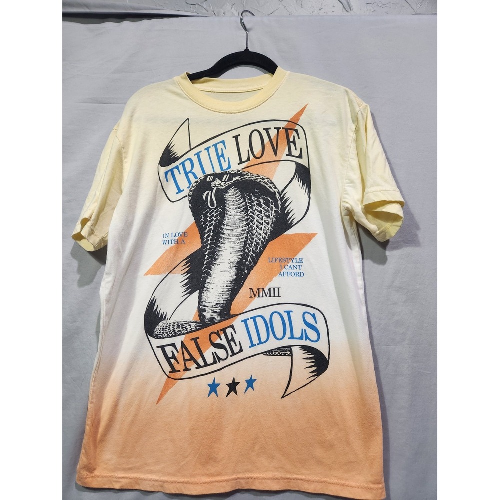 TLFI True Love False Idols Lifestyle Can't Afford Cobra Snake T-Shirt Medium‎